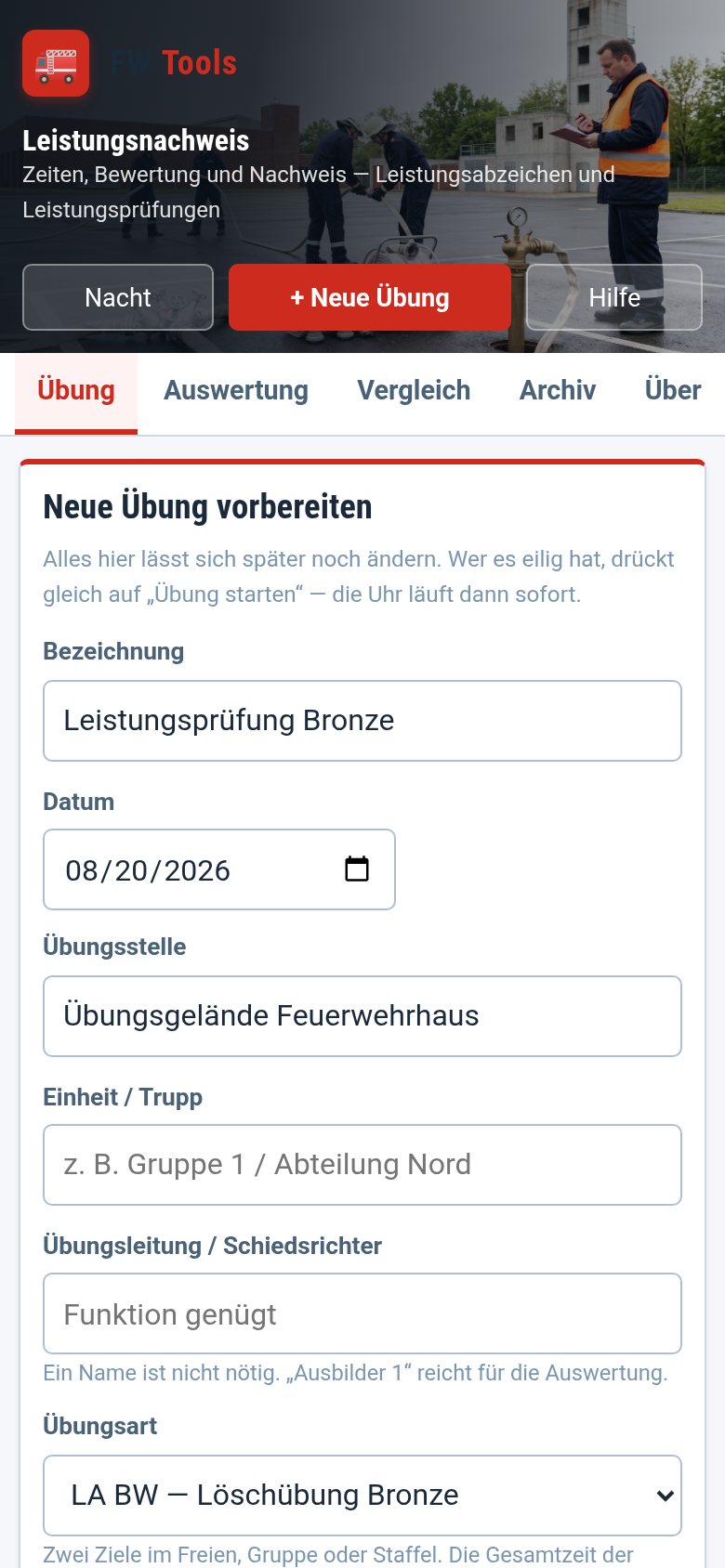 Vorbereitung auf dem iPhone