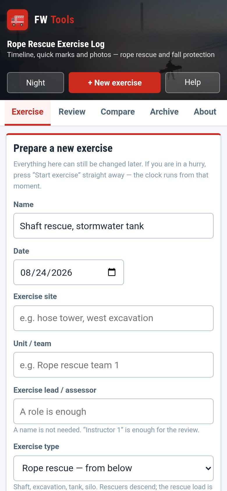 Preparation on the iPhone