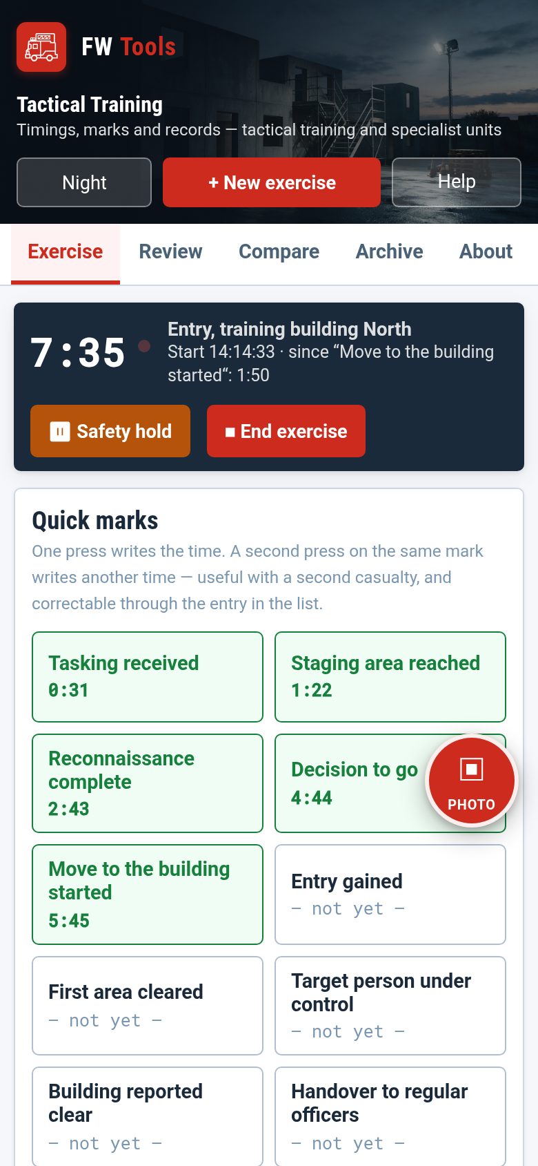 Timing running on the iPhone
